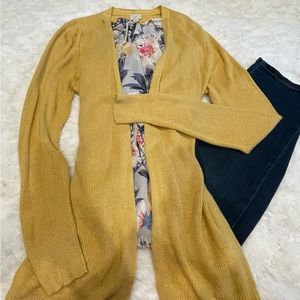 A New Day - Gold Cardigan